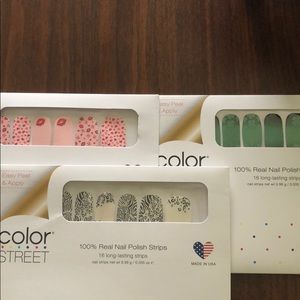3 sets of ColorStreet nails for one price